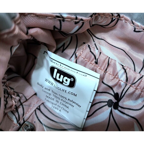 Lug Strut Metallic Quilted Shoulder Bag Chain Strap Metallic Pearl Purse Hobo - Picture 6 of 6